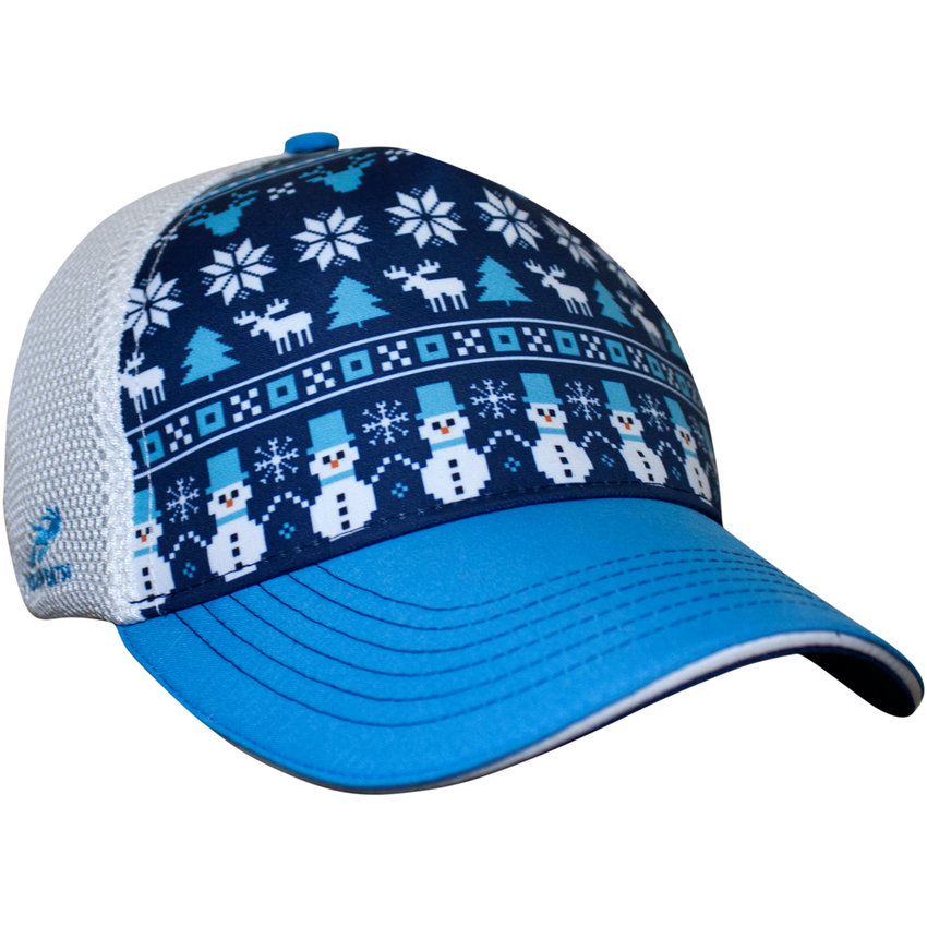 Frosty Christmas Trucker Hat by Headsweats
